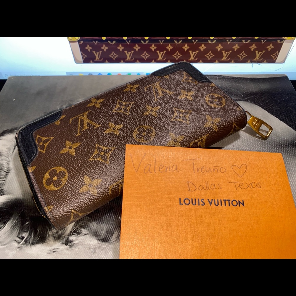 Louis Vuitton zippy wallet noir empreinte
